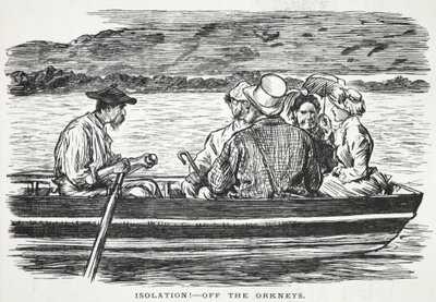 Isolatie! - bij de Orkneys door John Leech